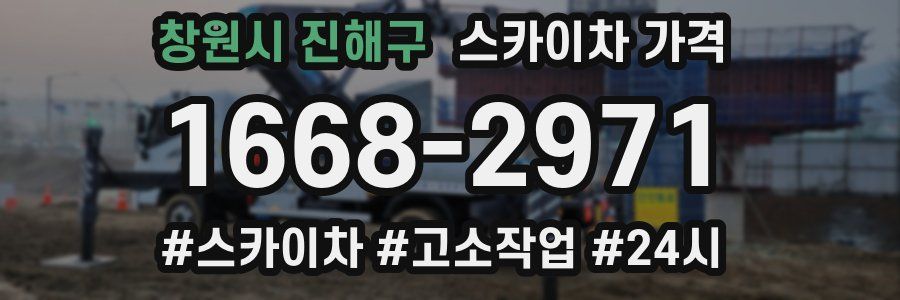 창원시 진해구 스카이차 가격