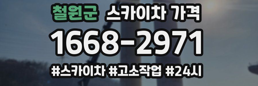 철원군 스카이차 가격