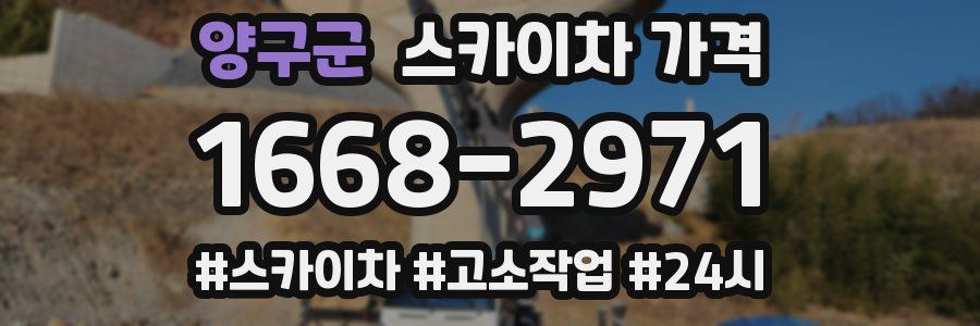 양구군 스카이차 가격