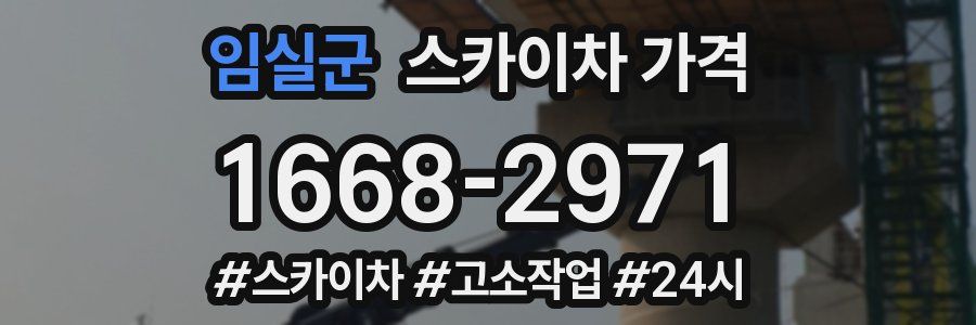 임실군 스카이차 가격