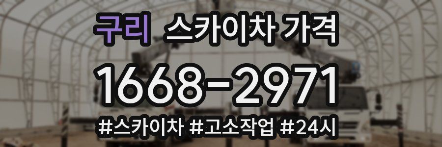 구리 스카이차 가격