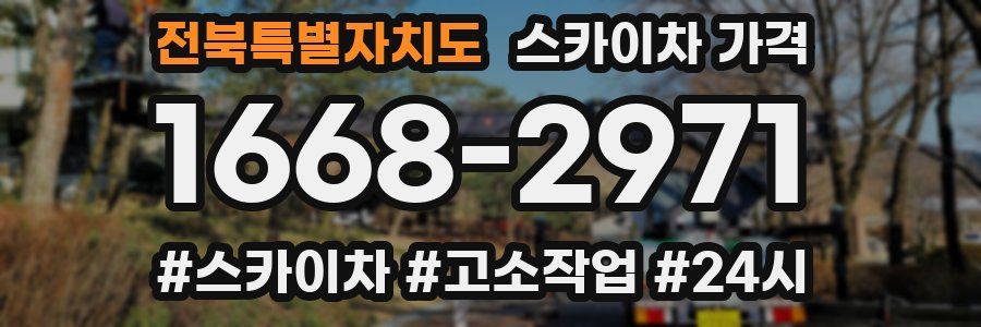 전북특별자치도 스카이차 가격