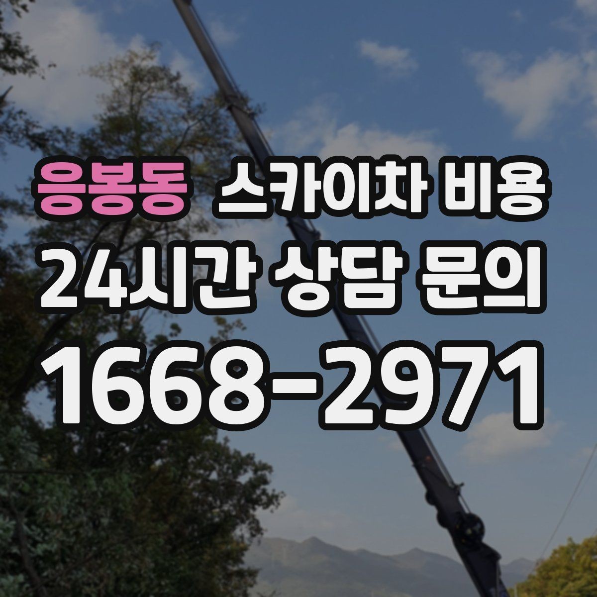 응봉동 스카이차 비용 배기 덕트 점검은 무엇을 기준으로 잡을까