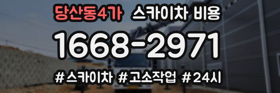 당산동4가 스카이차 비용