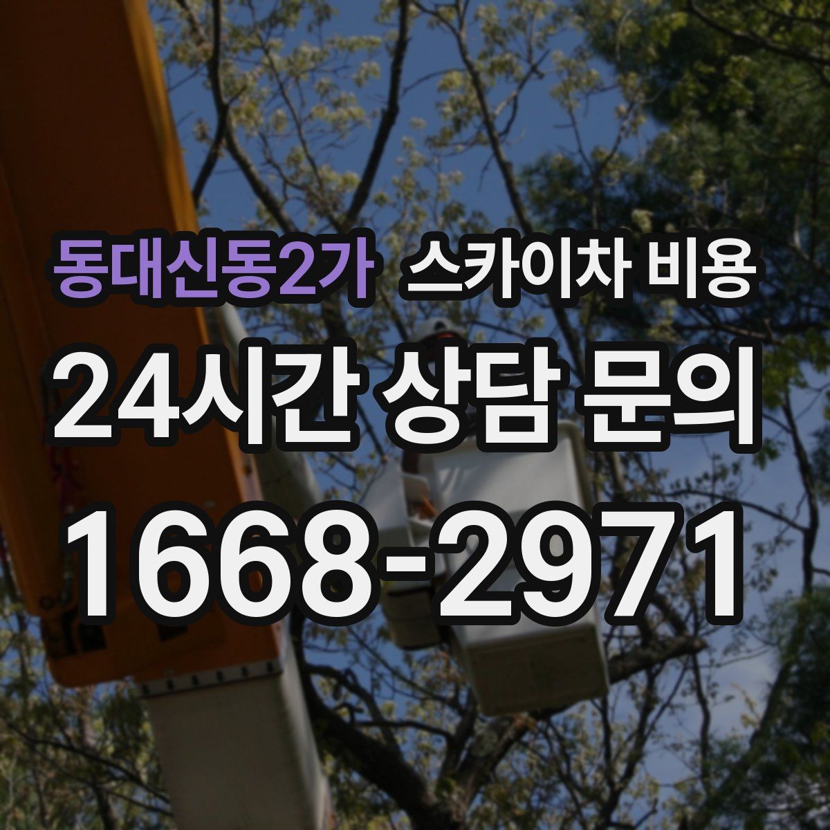 동대신동2가 스카이차 비용