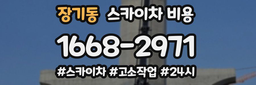 장기동 스카이차 비용