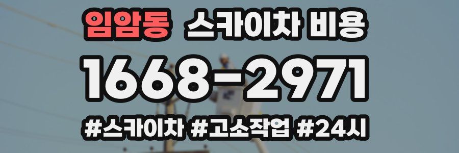 임암동 스카이차 비용