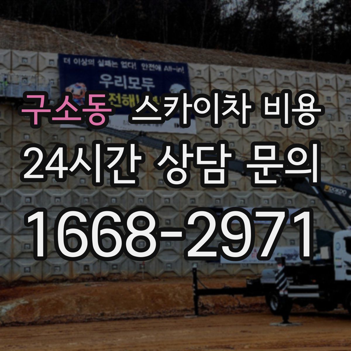 구소동 스카이차 비용