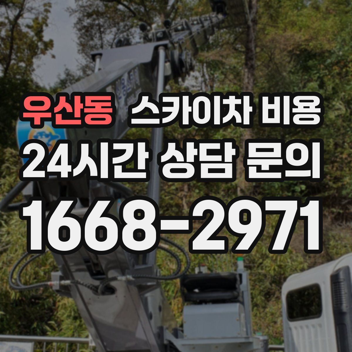 우산동 스카이차 비용