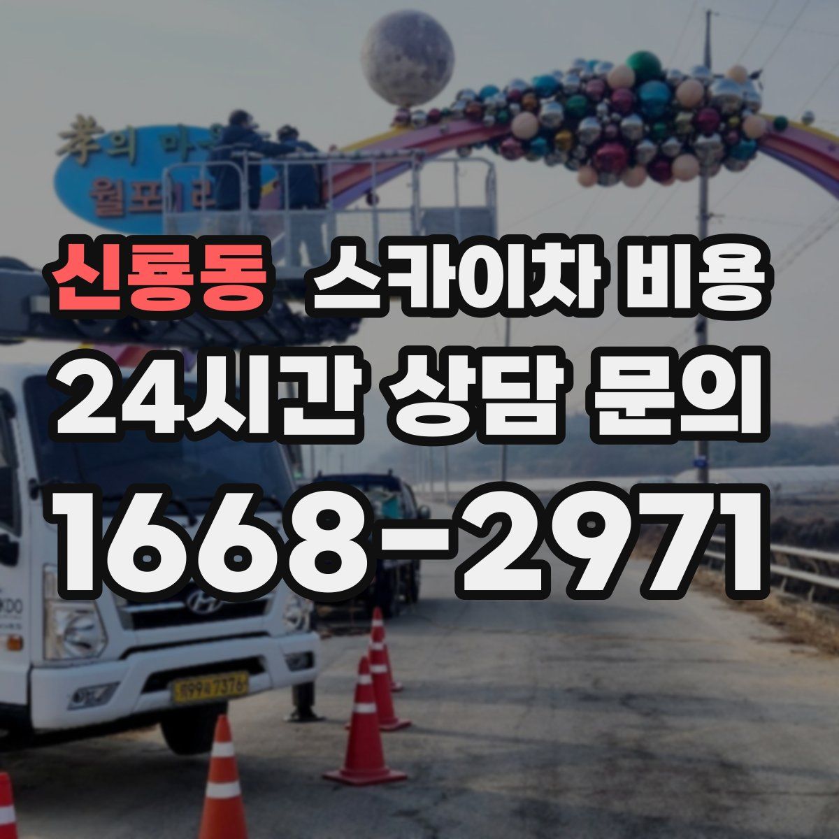 신룡동 스카이차 비용