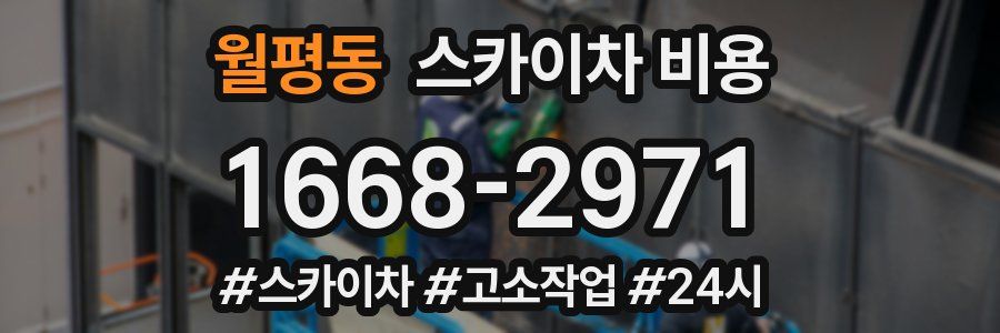 월평동 스카이차 비용