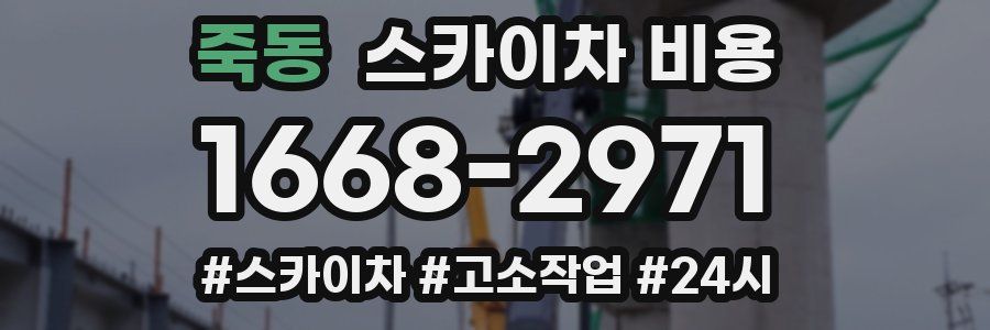 죽동 스카이차 비용