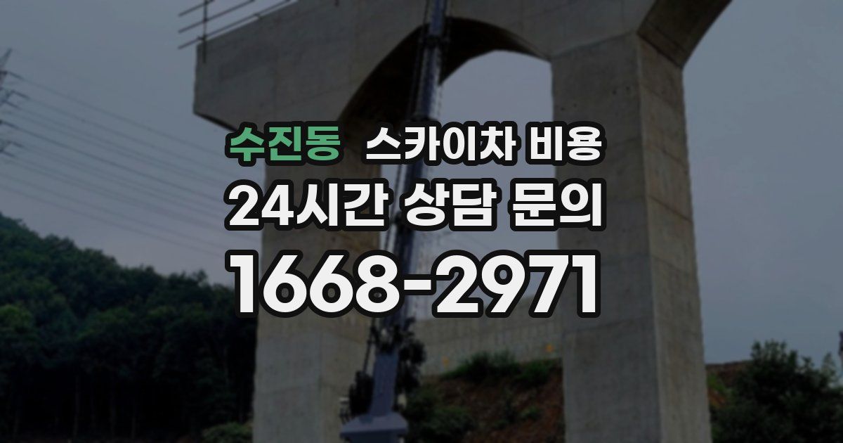 수진동 스카이차 비용