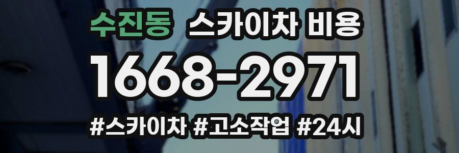 수진동 스카이차 비용