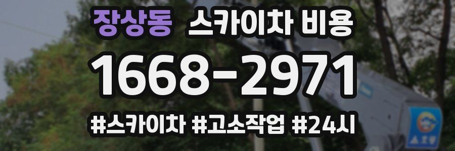 장상동 스카이차 비용