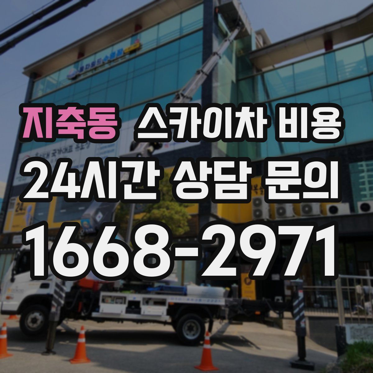 지축동 스카이차 비용