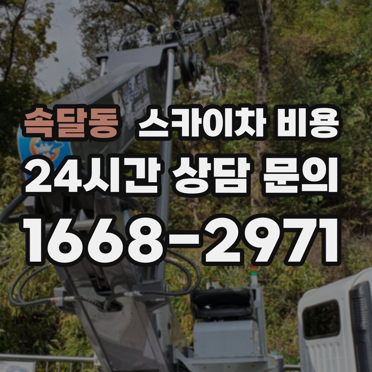 속달동 스카이차 비용