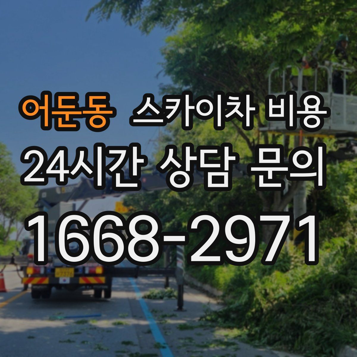 어둔동 스카이차 비용