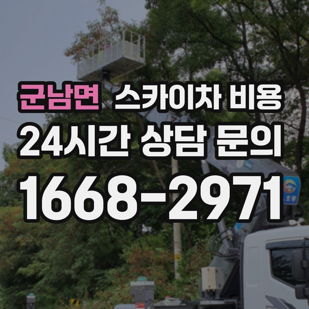 군남면 스카이차 비용