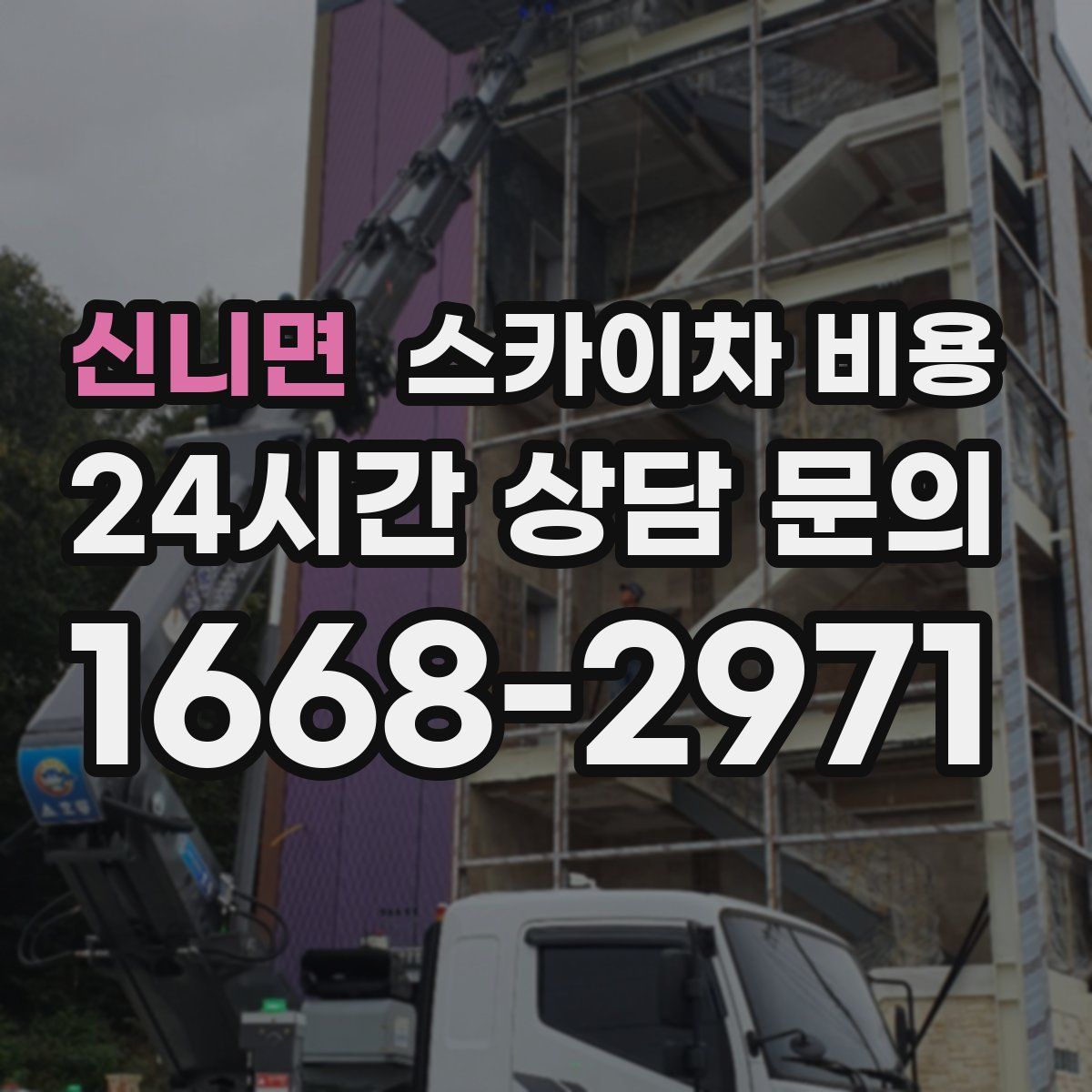 신니면 스카이차 비용