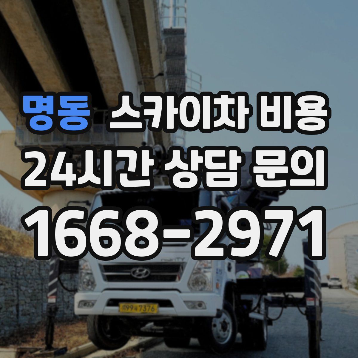 명동 스카이차 비용