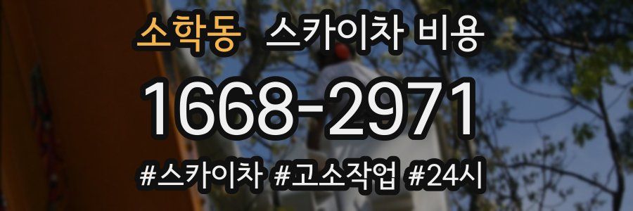 소학동 스카이차 비용