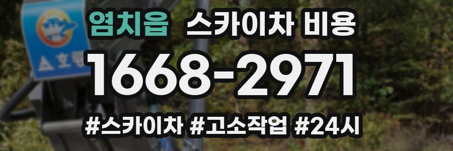 염치읍 스카이차 비용