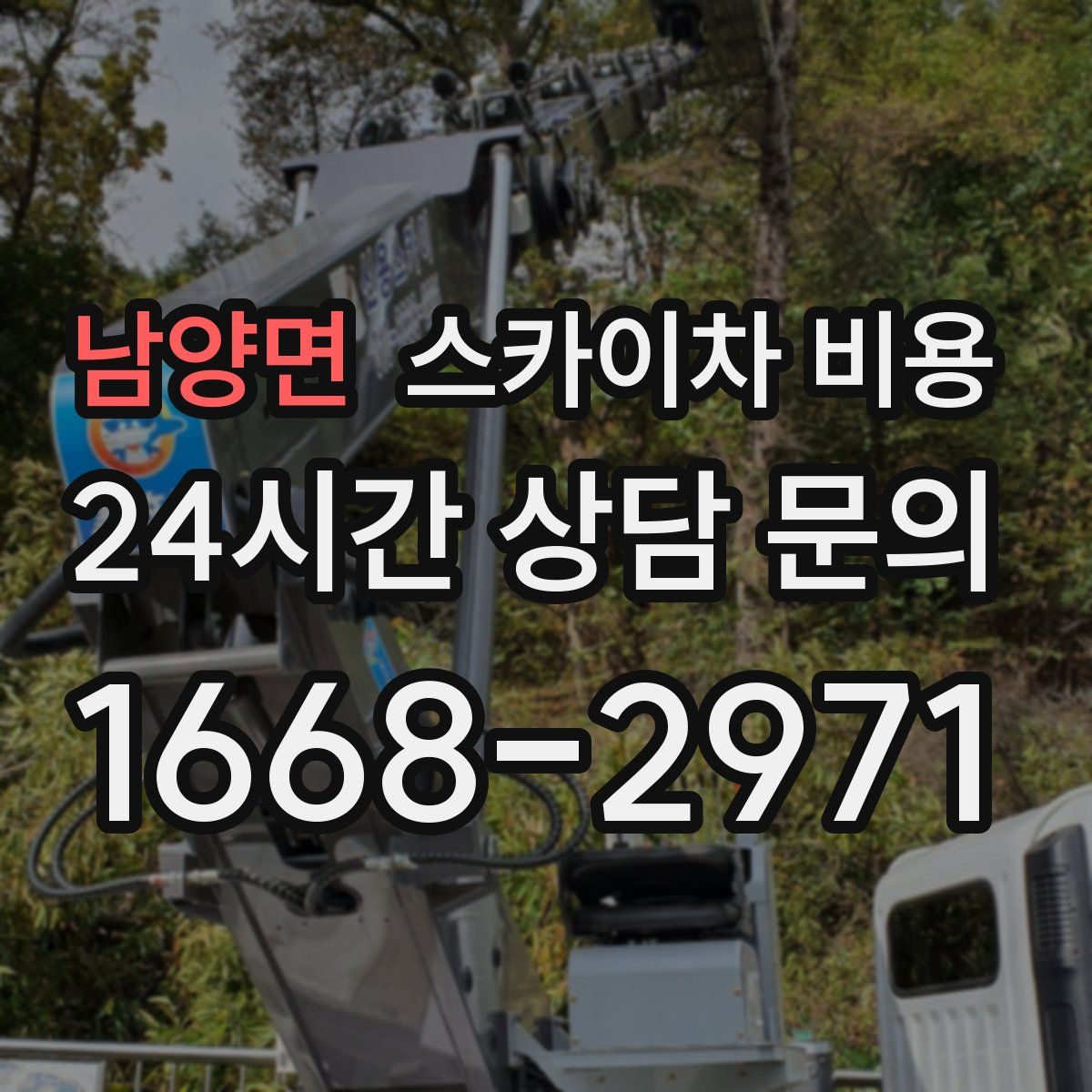 남양면 스카이차 비용