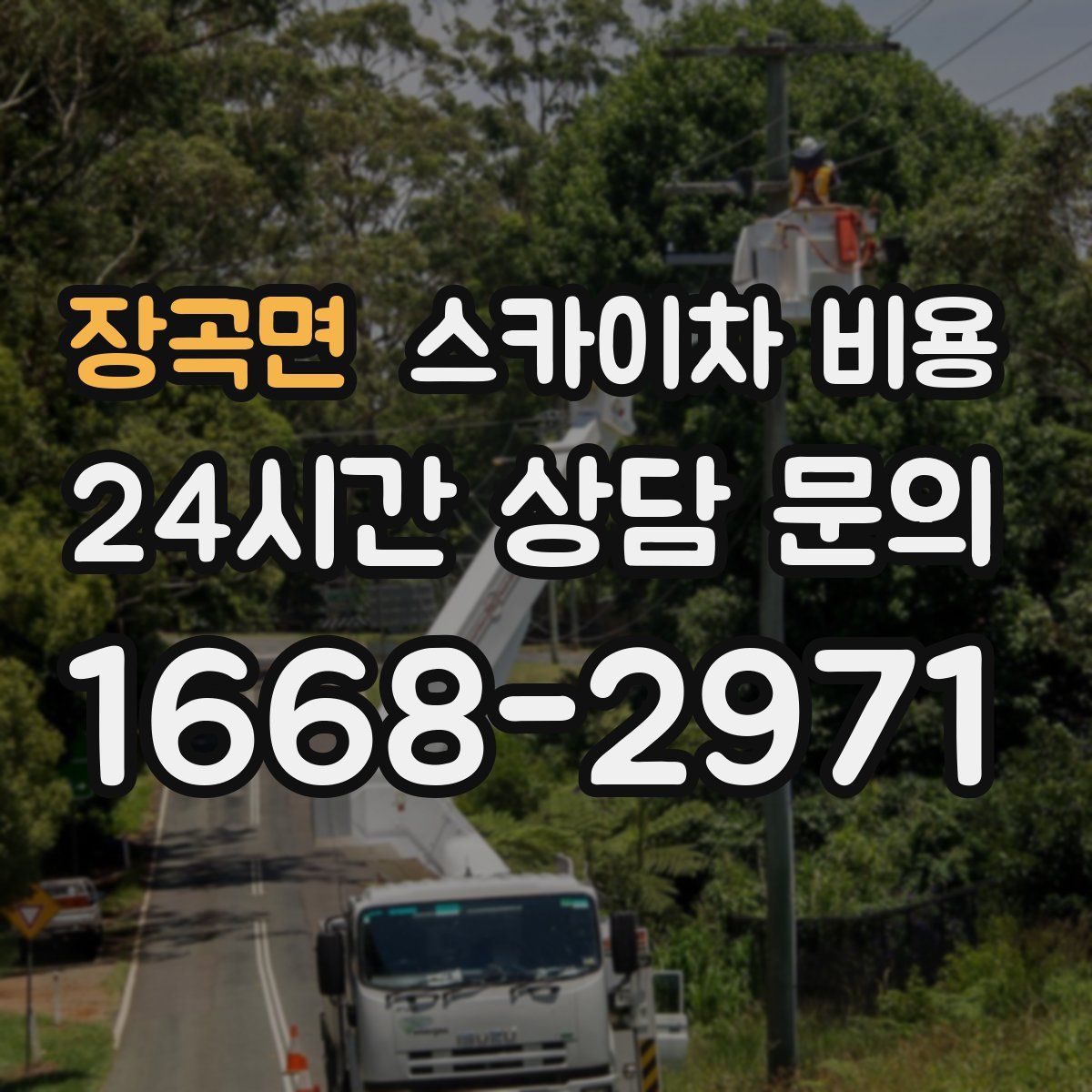 장곡면 스카이차 비용