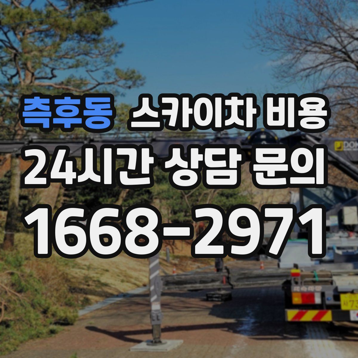 측후동 스카이차 비용