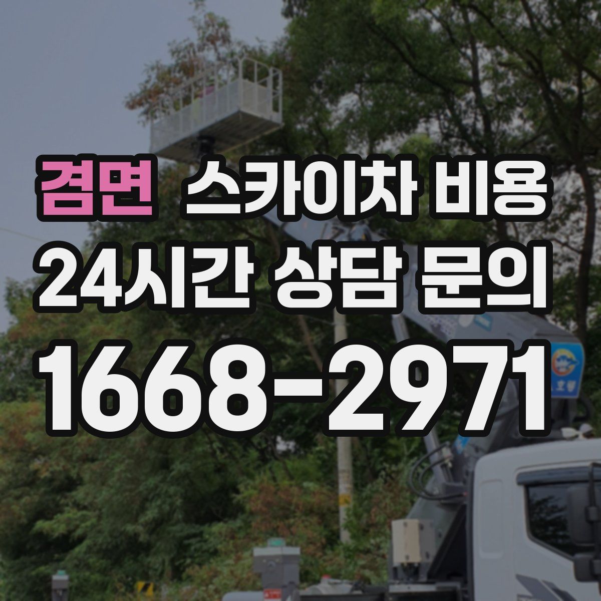 겸면 스카이차 비용