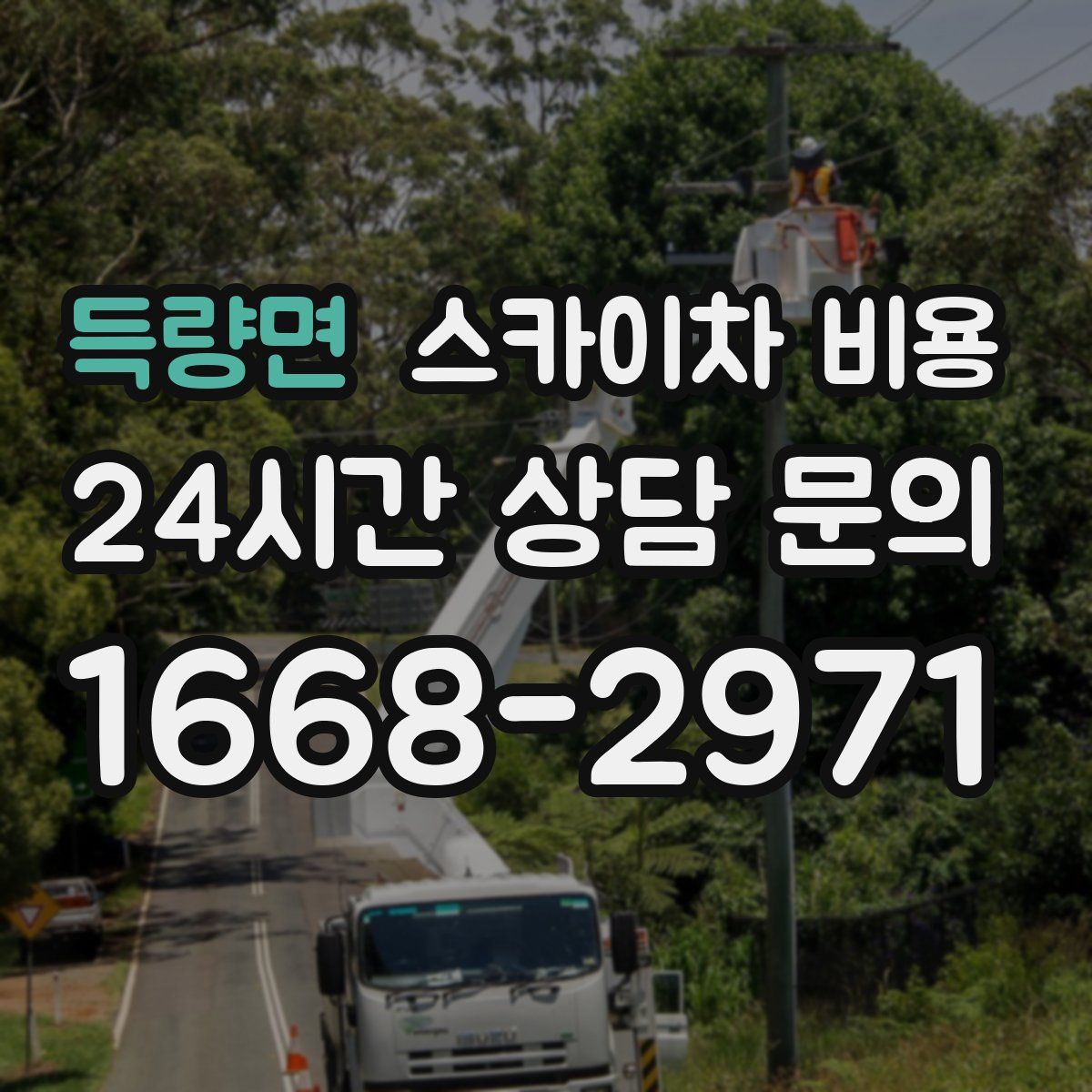 득량면 스카이차 비용