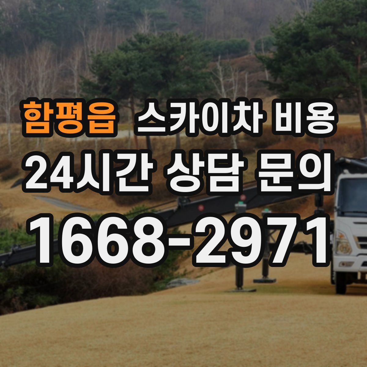 함평읍 스카이차 비용