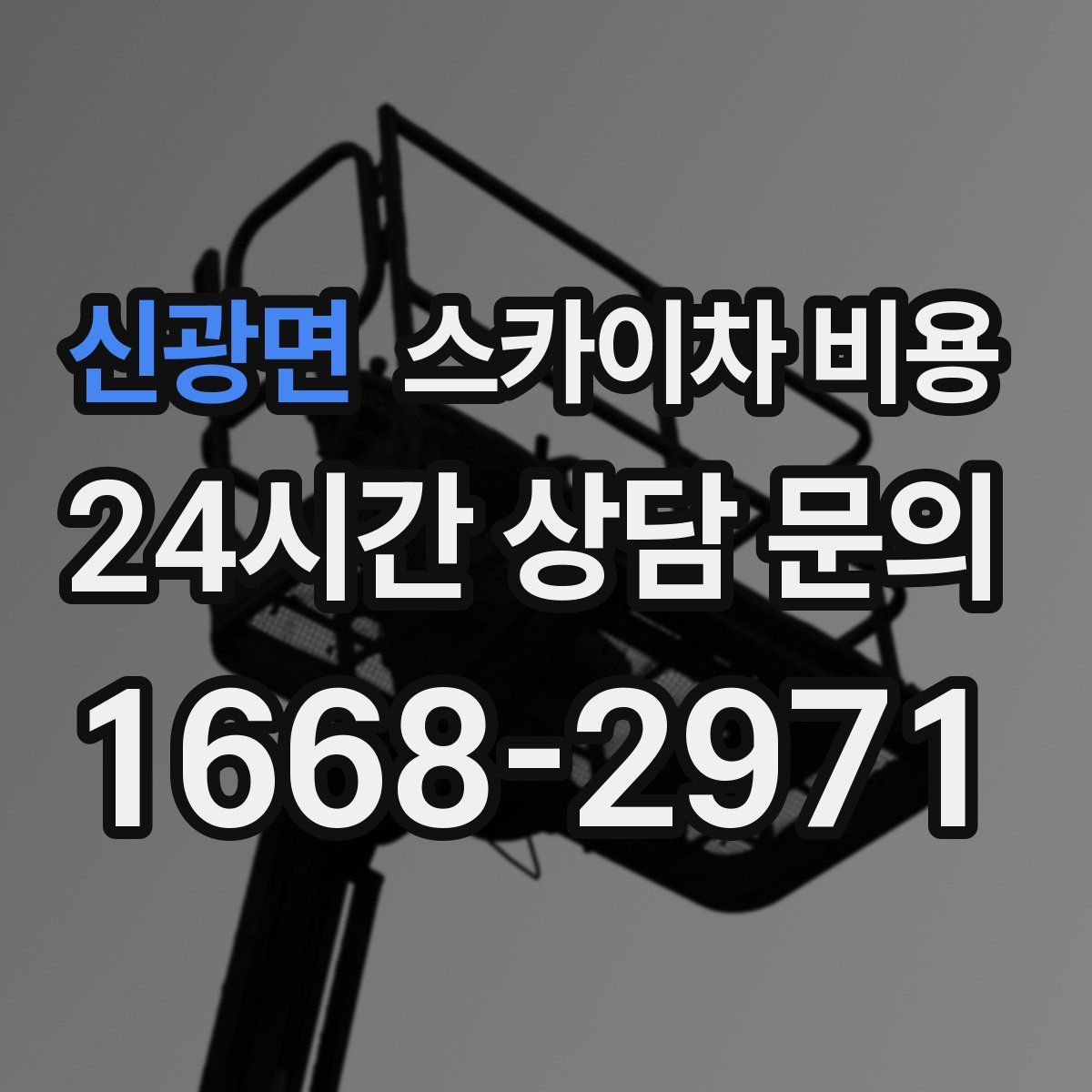 신광면 스카이차 비용