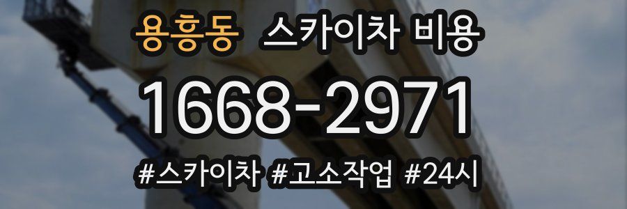 용흥동 스카이차 비용