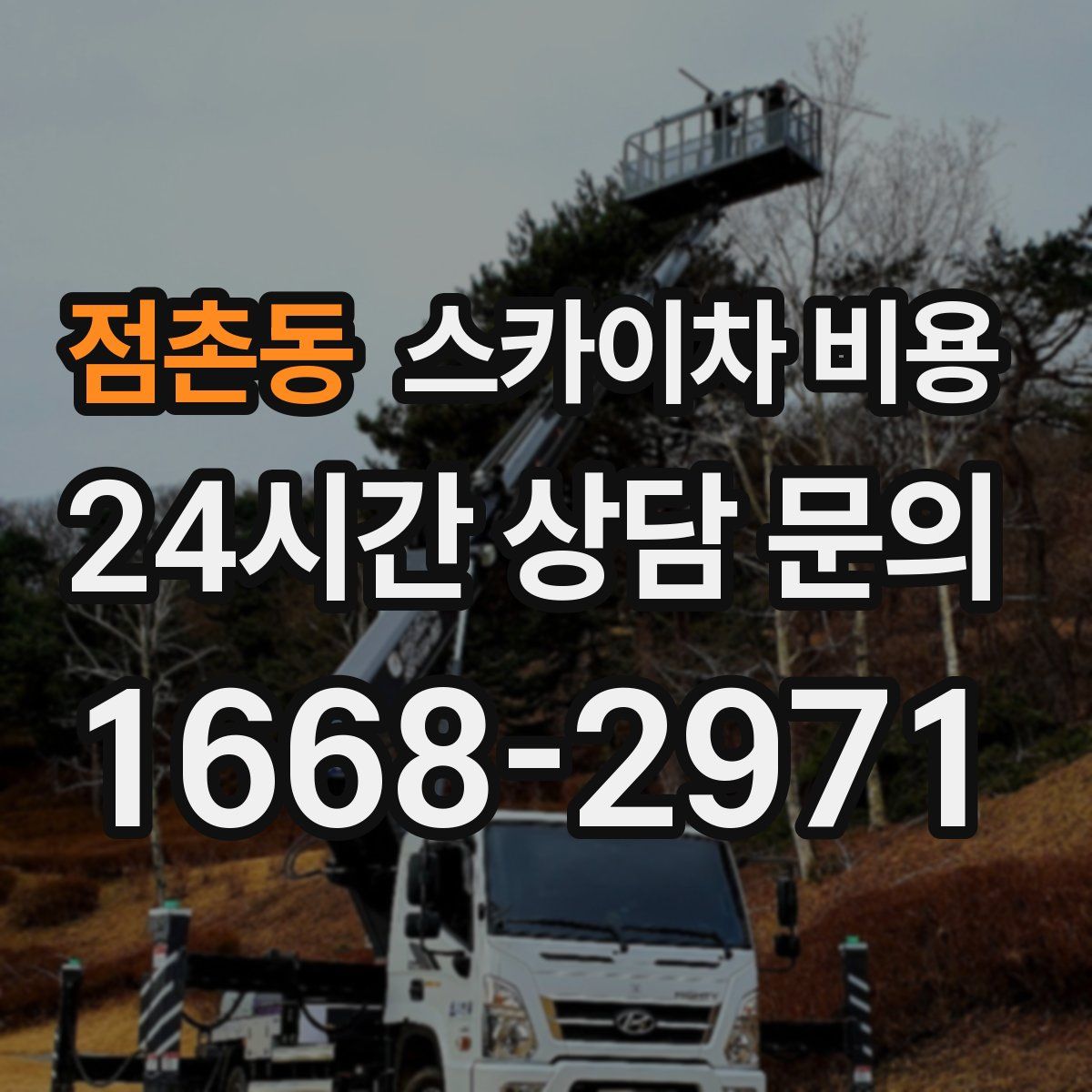 점촌동 스카이차 비용