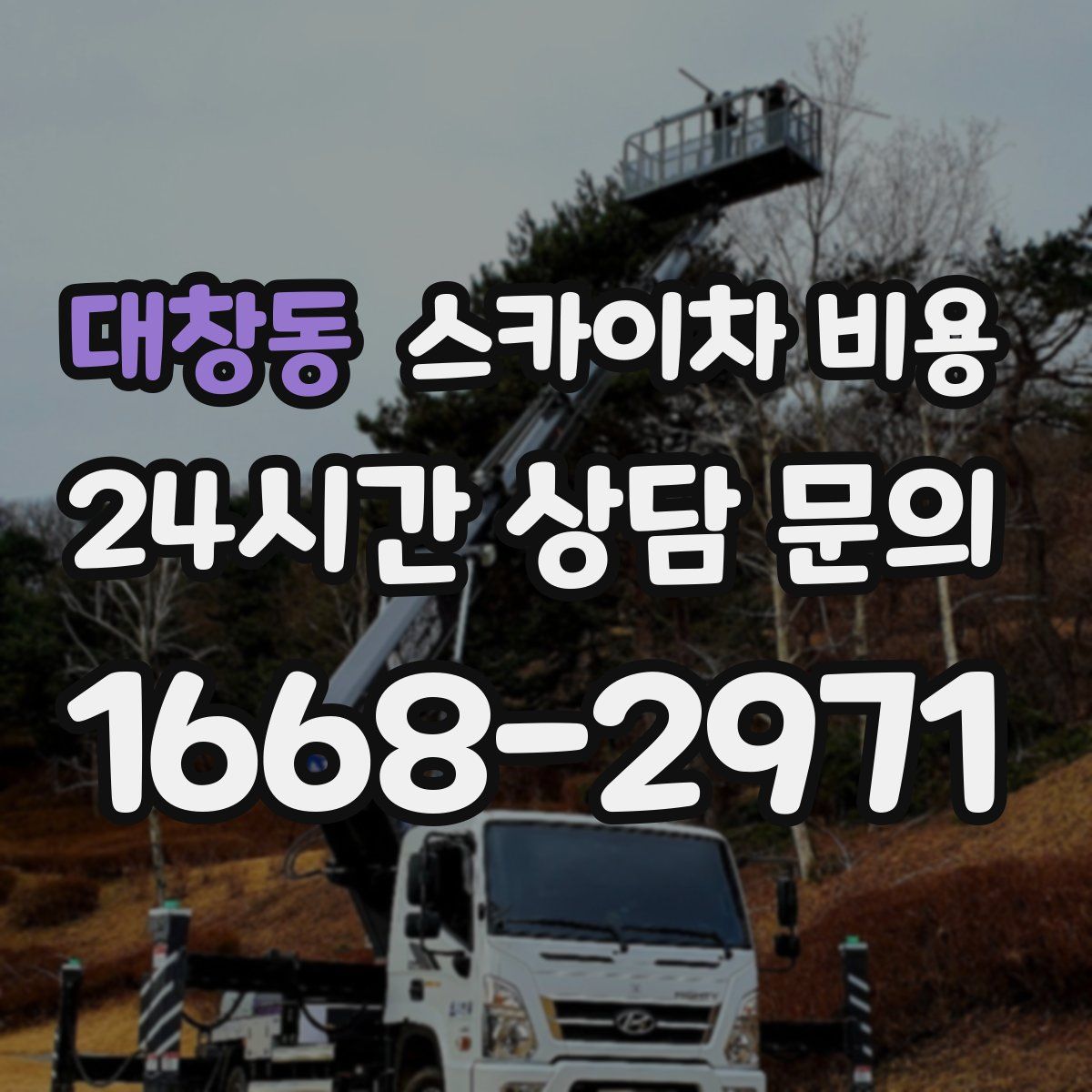 대창동 스카이차 비용