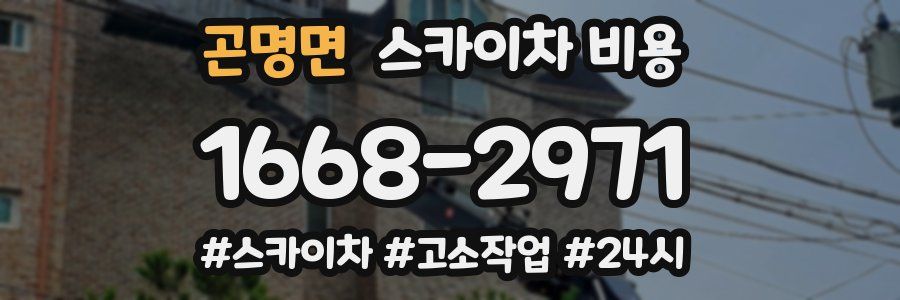 곤명면 스카이차 비용