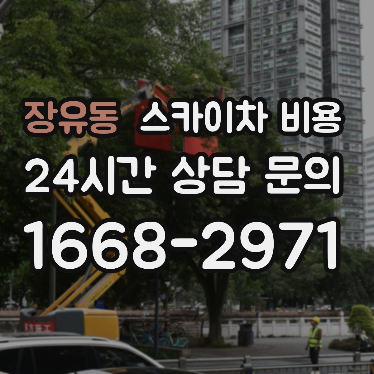 장유동 스카이차 비용