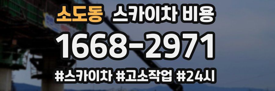 소도동 스카이차 비용