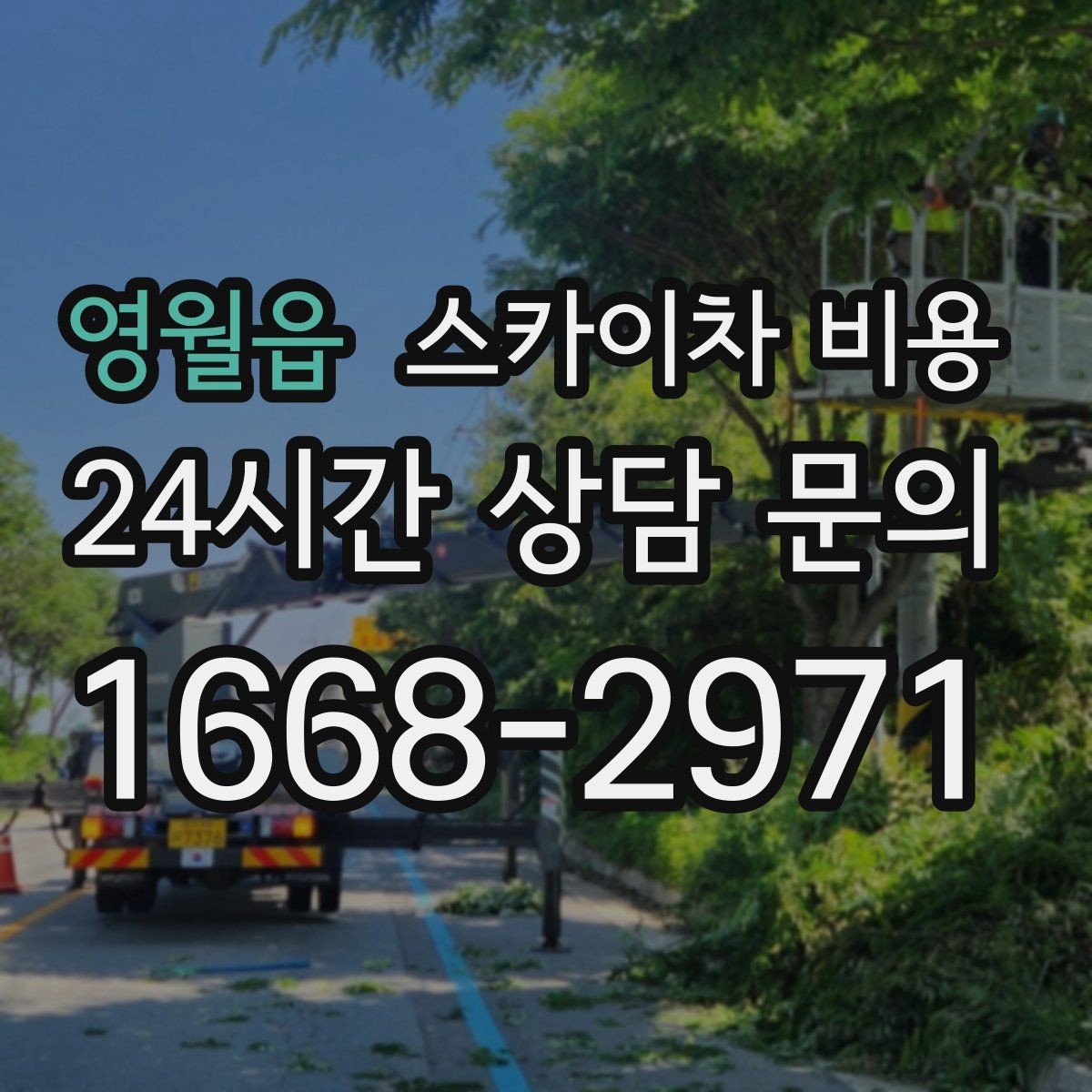 영월읍 스카이차 비용 견적 문의 시 작업 범위를 이렇게 적어보세요