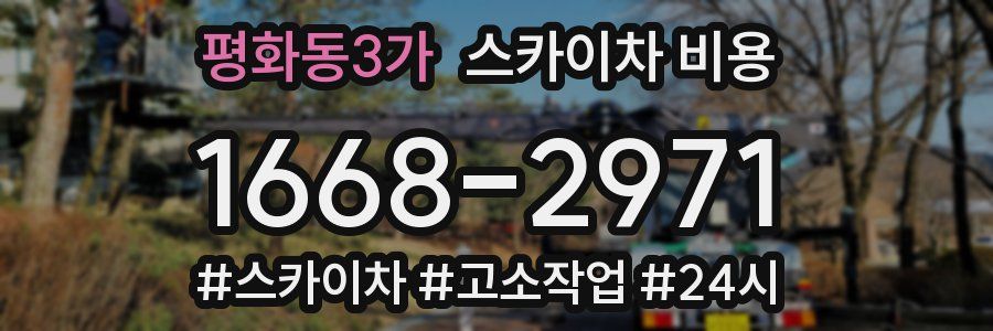 평화동3가 스카이차 비용