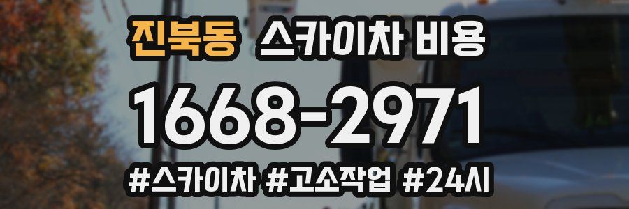 진북동 스카이차 비용