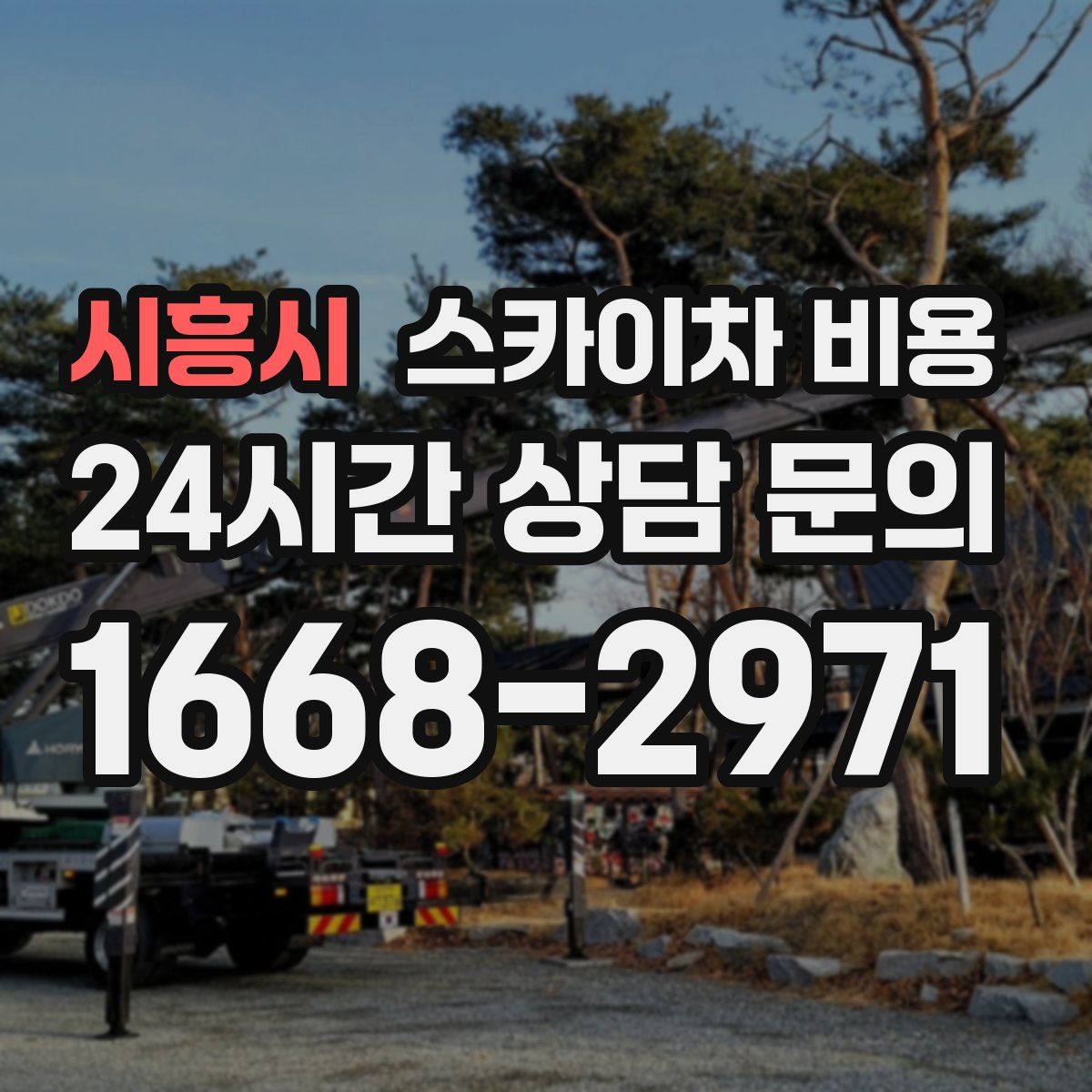 시흥시 스카이차 비용