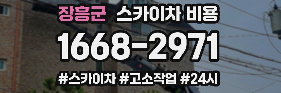 장흥군 스카이차 비용