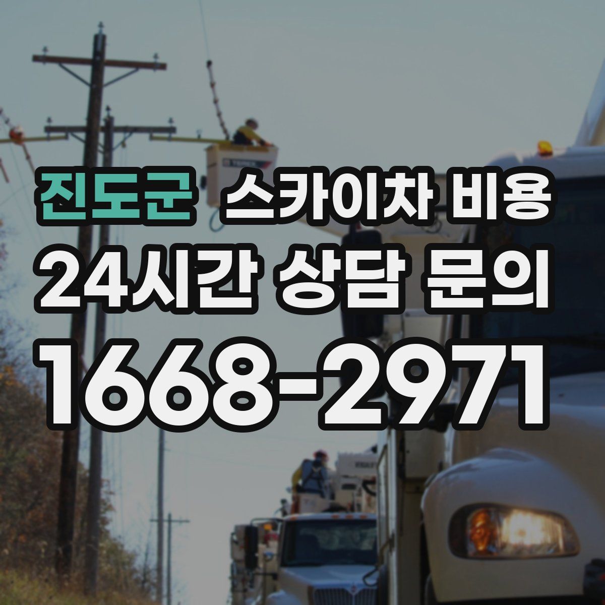 진도군 스카이차 비용