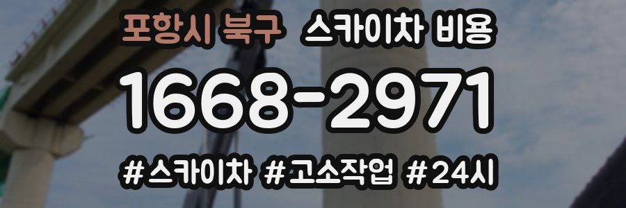 포항시 북구 스카이차 비용