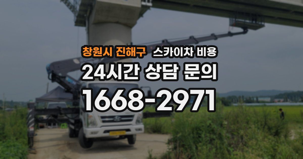 창원시 진해구 스카이차 비용