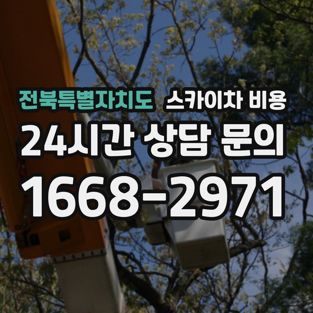 전북특별자치도 스카이차 비용