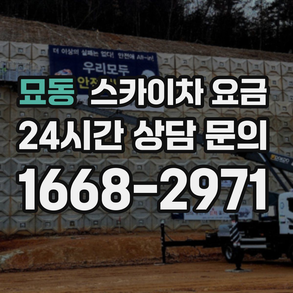 묘동 스카이차 요금